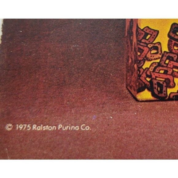 Vintage Rare 1975 Ralston Purina Meow Mix Original - Picture 2 of 2